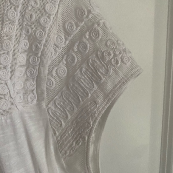 Lacy White Blouse by Lucky Brand - Picture 3 of 5